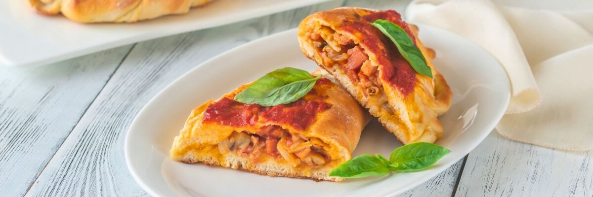 Mini-Calzone mit Pilzfüllung - Mini-Calzone mit Pilzfüllung - Perfekter Snack