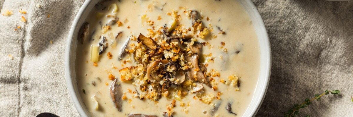Pilzcremesuppe - Unwiderstehlich leckere Pilzcremesuppe
