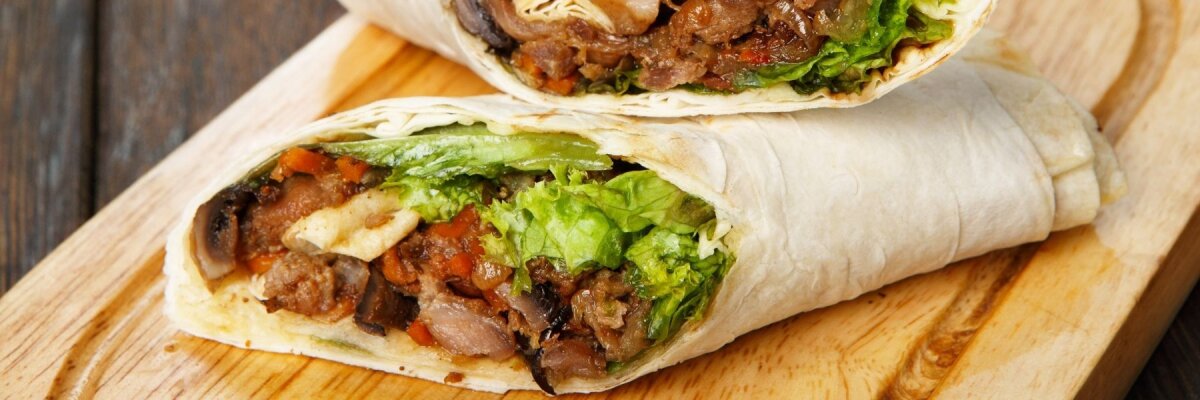 Wraps mit Braunkappenfüllung und Gemüse - Leckere Pilz-Wraps - Ideal für MealPrep und zum Snacken!