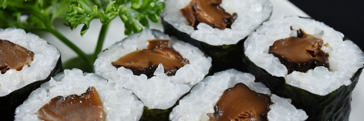 Shiitake-Sushi - Homemade Shiitake-Sushi - Umami pur!