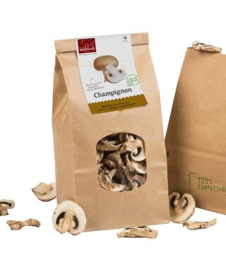 Champignon getrocknet Bio