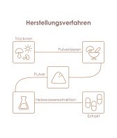 BIO Hericium Pulver für Tiere