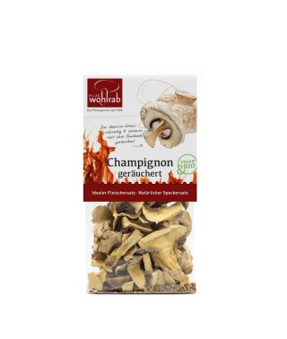 Champignon getrocknet & geräuchert Bio