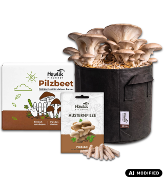 Pilzzucht-Taschen-Komplettset