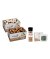 Geschenkbox Pilzzucht: Champignon Mix Probierset klein + Thermometer + Steinpilz-Pilzmühle