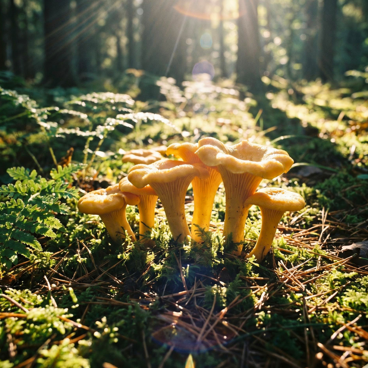 pfifferlinge-sonne